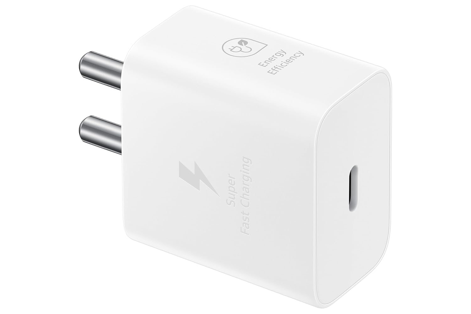 Samsung Original 25W Type-C Travel Adaptor Without Cable, White *