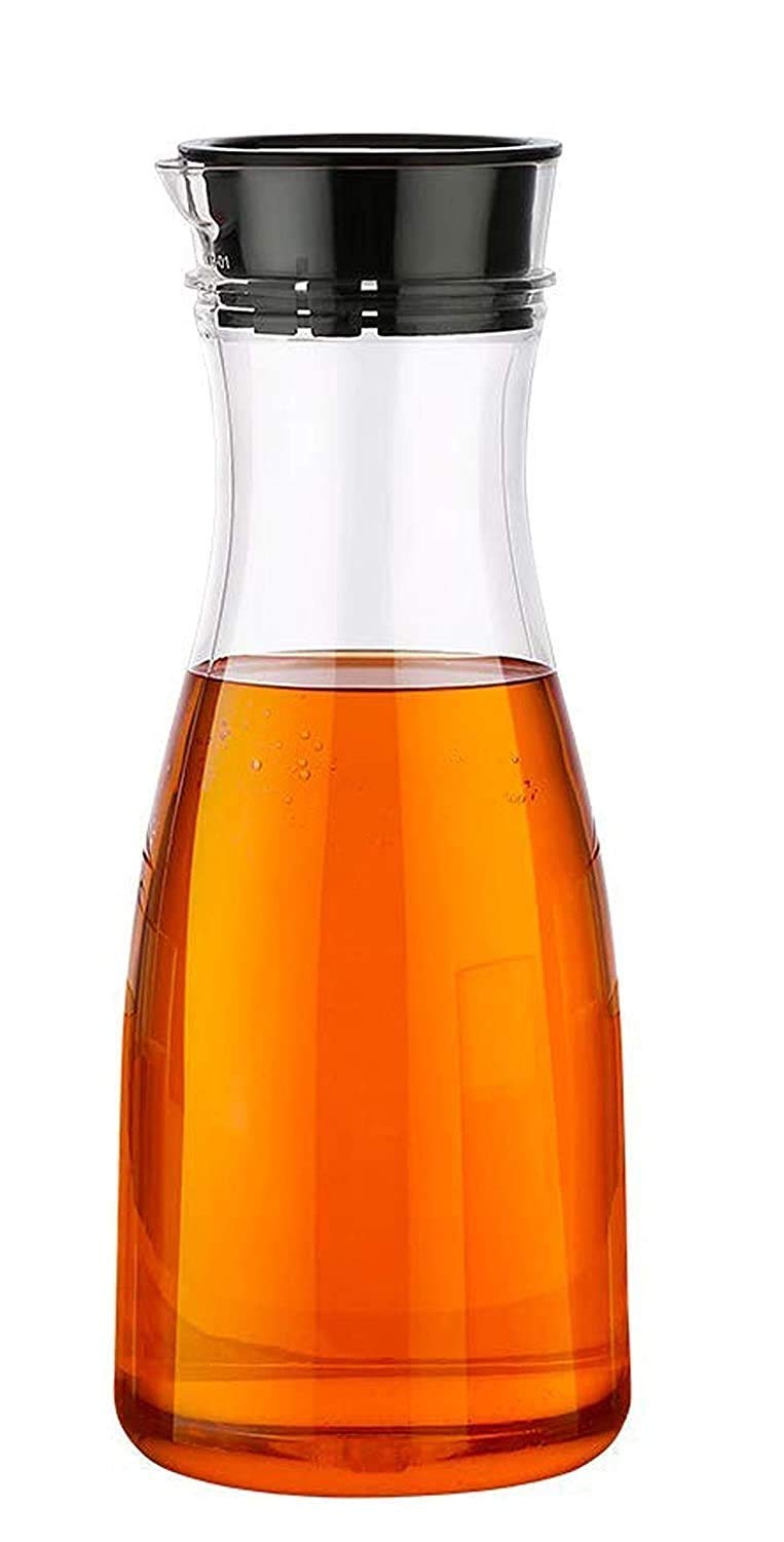 Divik Unbreakable Plastic Water Jug with Lid Perfect for Juice fridge jug