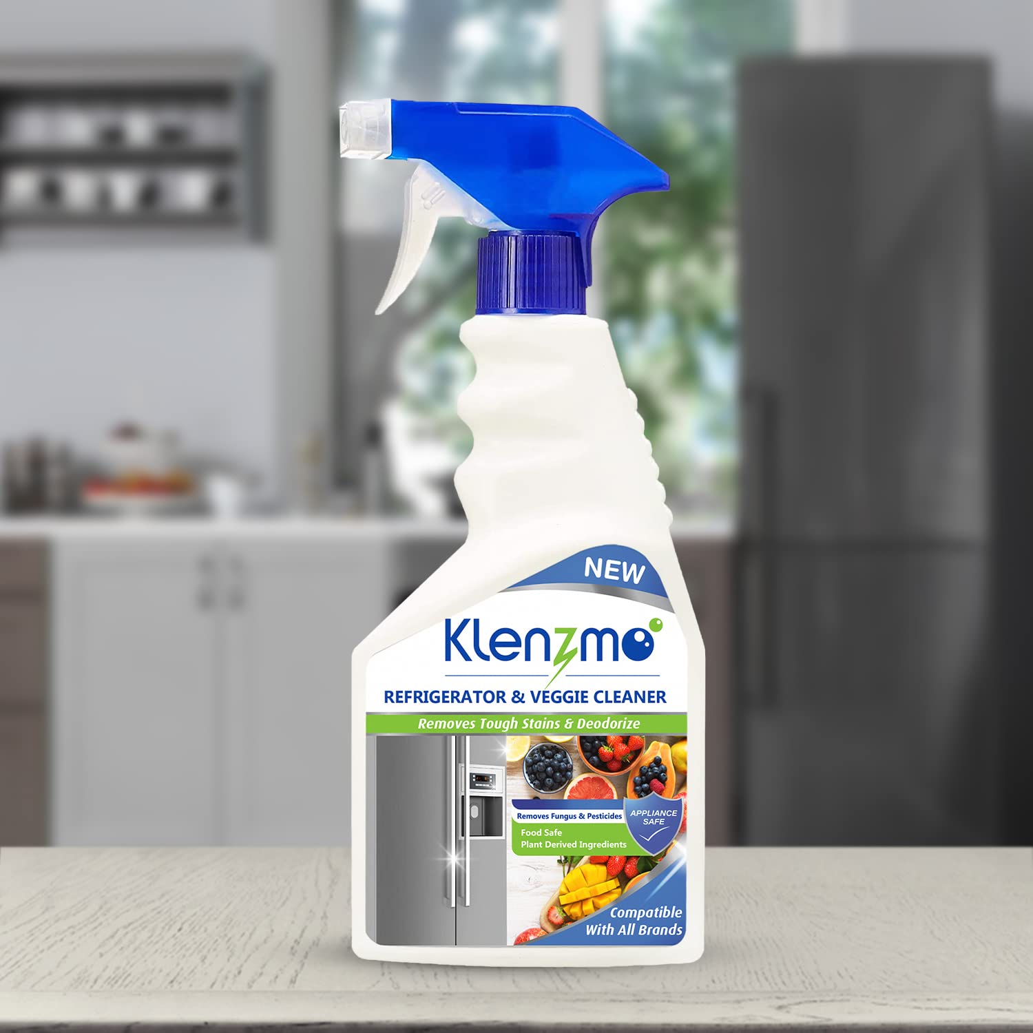 Klenzmo by Kleenest Refrigerator Cleaner Spray & Deodorizer 500ml | refrigerator deodorizer