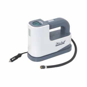 AIRMAKER AM378S Neo Digital Heavy Duty Tyre Inflator Air Pump, 12V DC, 35 Liters_Per_Minute, White, Gray