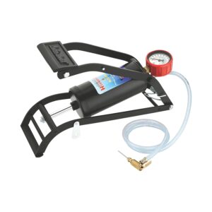 AM006 Air Foot Pump Black Powder Coated Body Use for Car or Motorbike or Bicycle Tyre Air Filling 150 Psi