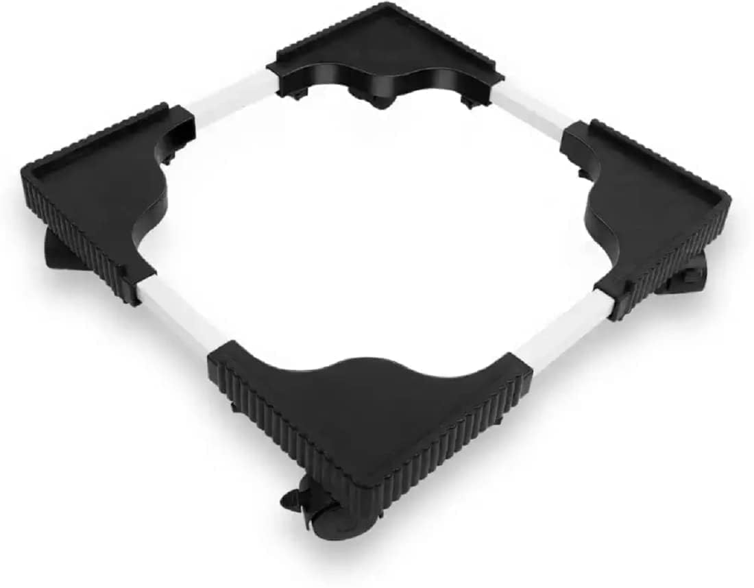 Adjustable Top Load Washing Machine Stand Washing Machine Stands Fridge Stand Refrigerator Trolley Washing Machine Trolley Capacity 140 Kg Min-16.5X19.5 Max-25.5X32 (BLACK) Adjustable Top Load Washing Machine Stand Washing Machine Stands Fridge Stand Refrigerator Trolley Washing Machine Trolley Capacity 140 Kg Min-16.5X19.5 Max-25.5X32 (BLACK)