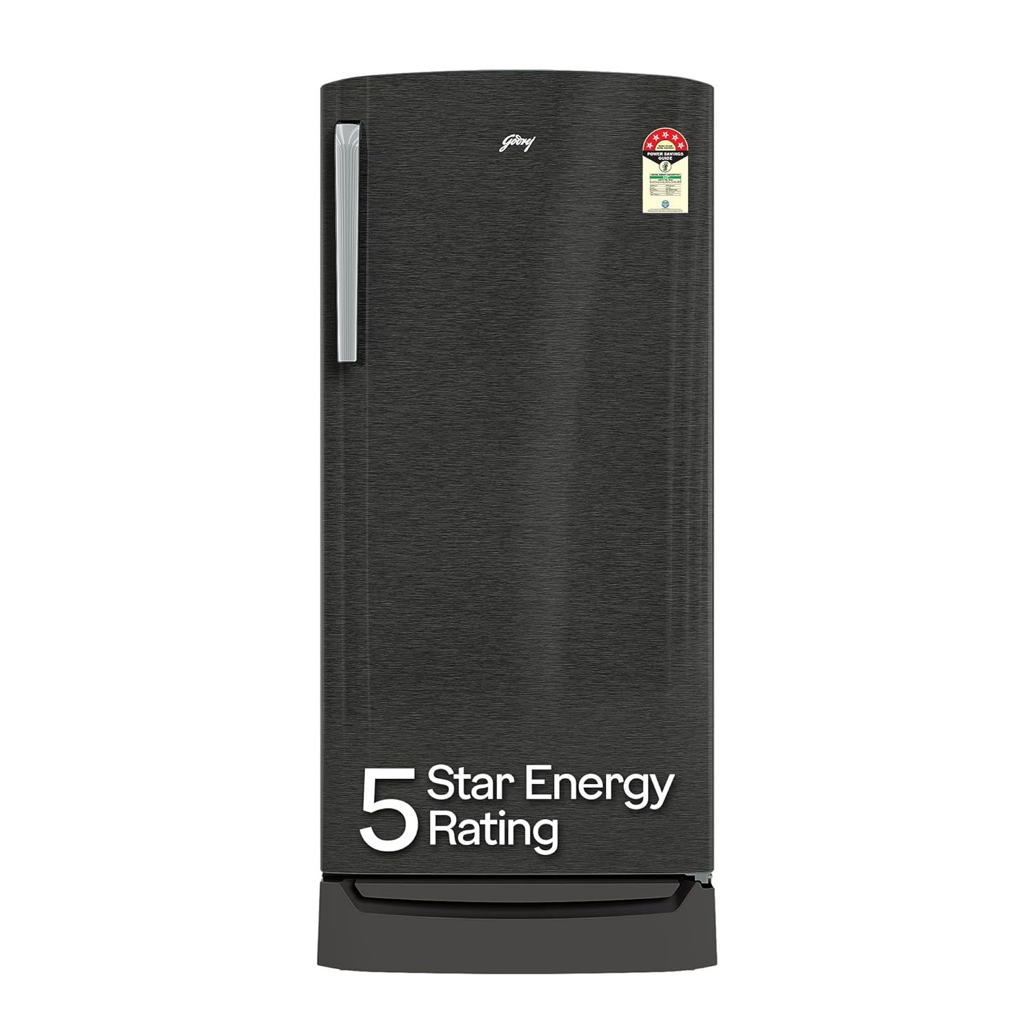 Godrej 194 L 5 Star | Hygiene+ Inverter Technology | Turbo Cooling and Moisture Control Technology | Base Drawer | Direct Cool Single Door Refrigerator (2025 Model, RD M200E TDI FS ST, Fossil Steel) Godrej 194 L 5 Star | Hygiene+ Inverter Technology | Turbo Cooling and Moisture Control Technology | Base Drawer | Direct Cool Single Door Refrigerator (2025 Model, RD M200E TDI FS ST, Fossil Steel)