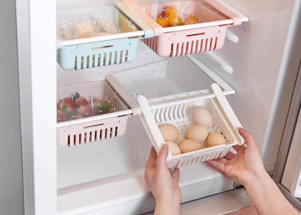 fridge storage rack
