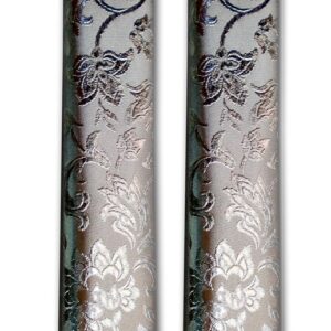 Kuber Industries PVC Refrigerator Door Handle Covers|Keep Appliance Clean|Protective Electrical Kitchen Appliances Cover (Silver)