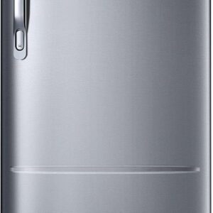 Samsung 183 L, 2 Star, Digital Inverter, Direct-Cool Single Door Refrigerator (RR20C2712S8/NL, Silver, Elegant Inox)