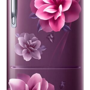 Samsung 183 L, 4 Star, Digital Inverter, Direct-Cool Single Door Refrigerator (RR20C1724CR/HL, Red, Camellia Purple)