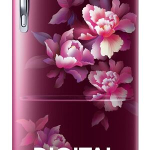 Samsung 183 L, 5 Star, Digital Inverter, Direct-Cool Single Door Refrigerator (RR20D2825HN/NL, Himalaya Poppy Red, Base Stand Drawer)