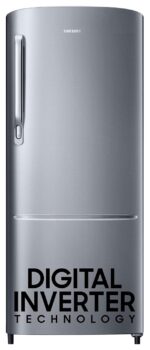 single door fridge
