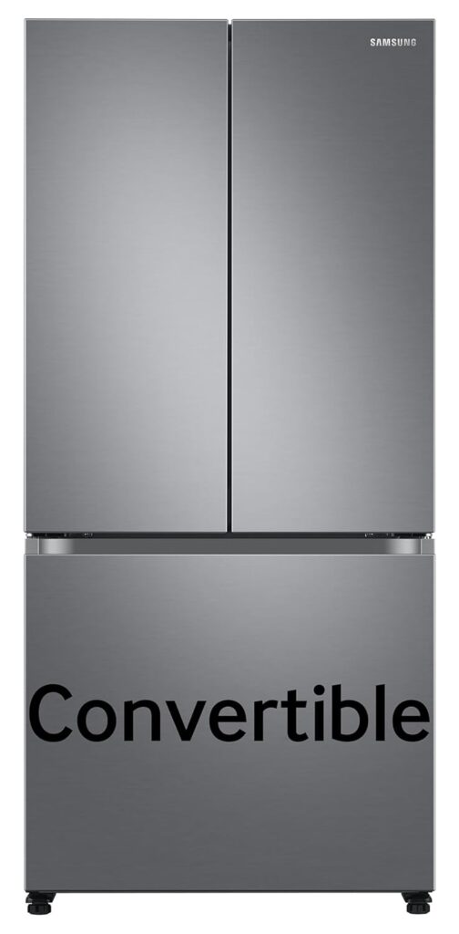double door fridge