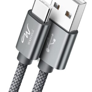 Type c cable fast charging 65W Fast C type Charger Cable Compatible for iPhone 17,16 Pro,15 Pro Max, 17 Air,Plus,Apple CarPlay, Galaxy S25 Ultra Charge & Sync Function for All Type C Devices