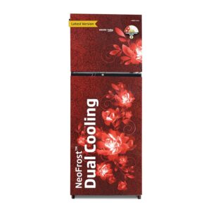 Voltas Beko ‘A TATA Product’ 248 L 2 star Frost free double door Refrigerator with two separate cooling system (RFF285D/W0CWR0I0000GO, Celin Wine)