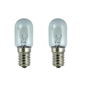 spareplanet Bulb Compatible with Whirlpool compatible with Samsung Refrigerator (Set of 2)