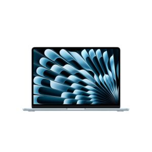 Apple 2025 MacBook Air (13-inch, Apple M4 chip with 10-core CPU and 8-core GPU, 16GB Unified Memory, 256GB) – Sky Blue