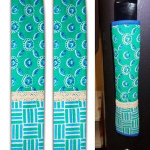 Aj Creations Multipurpose Cotton Fridge Handle Cover for Refrigerator/Oven Used for All Brands Single Door,Double Door Safe and Shock Proof with Dirt Free (1 Pair)