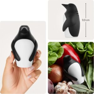INSFIT Chill Bill Refrigerator Deodorizer – Powerful Odor Absorber Remover Penguin-shaped For Fridge, Baking Soda Deodorizer, Cute Gifts, Reusable, Food-safe, Non-toxic Odour Absorber