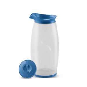 JAYPEE Hippo Unbreakable Water Jug 1.93 Litre with Lockable Lid |Wide Mouth BPA Free Food Grade Multipurpose Jug for Milk, Juice, Beverages & Kitchen,Blue