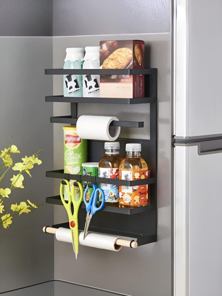 fridge storage rack