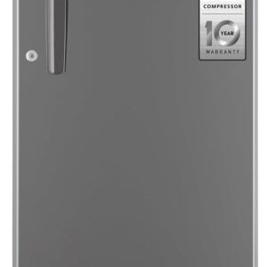 LG 185 L 2 Star Direct-Cool Single Door Refrigerator (GL-B199ODGC, Dim Grey, Fast in Ice Making)