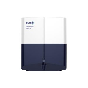 Pureit Marina Prime Mineral RO+MF | 6 stage Purification | 7 Litres Capacity | Up to 45% Water Saving | Suitable for Borewell, Tanker & Muncipal Water | Wall Mountable | Blue & white