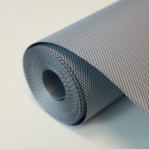 Rush (45 cm X 5 Mtr) Shelf Liner for Kitchen shelves mat roll Anti Slip Fridge Mat (Grey)