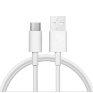Vivo Original 44W Flash Charging Cable USB Type-C for Vivo V30/V29/V28/V27/V25/V23e/V23pro/V21 5G/iQ Neo9pro/12 5G/Neo7pro/Z7/Z7S/Z6 Lite/11/Z6/T2/iQ9,120W Supports Y & T series