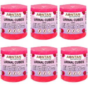 AONTAN ENTERPRISE Urinal Cake Sanitary Cubes Sani cube Urinal Cubes napthalene balls Air Freshener Deodorizer for Toilets, bathroom & Washbasin (420 Gram Large Size) Pack of 6 Sets | 1Set=2 Piece