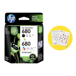 HP 680 2-pack Black Original Ink Advantage Cartridges
