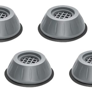 🧊 Refrigerator & Washing Machine Stand | Heavy Duty Adjustable Base Stand for Single Door, Double Door Fridge & Furniture | Pack of 4