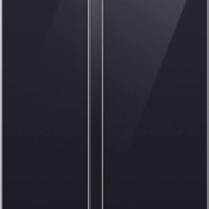 Samsung 653L Convertible 5 In 1 Digital Inverter Side by Side Refrigerator Appliance, (RS76CB811333HL, Glam Deep Charcoal)