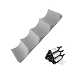 piercing Wine Rack, Wine Bottle Holder, Bottle Organiser – Space Saving Storage Solution for Kitchen Cabinet or Home Bar, Refrigerator Wine Stand and Water Bottle Organizer