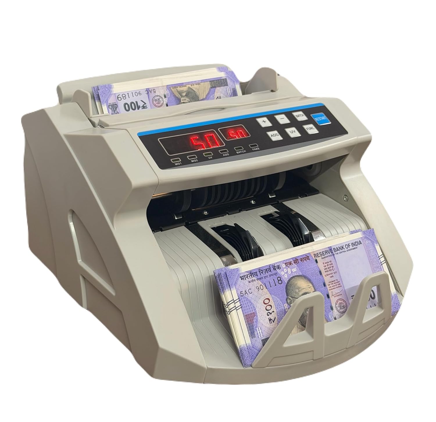 swaggers Latest Note Counting Machine with Fake Note Detection/Currency Counting Machine/Money Counting Machine with UV MG IR Detection – Heavy Duty for Professional & Bank USE!! 1 Year Waranty !! swaggers Latest Note Counting Machine with Fake Note Detection/Currency Counting Machine/Money Counting Machine with UV MG IR Detection – Heavy Duty for Professional & Bank USE!! 1 Year Waranty !!