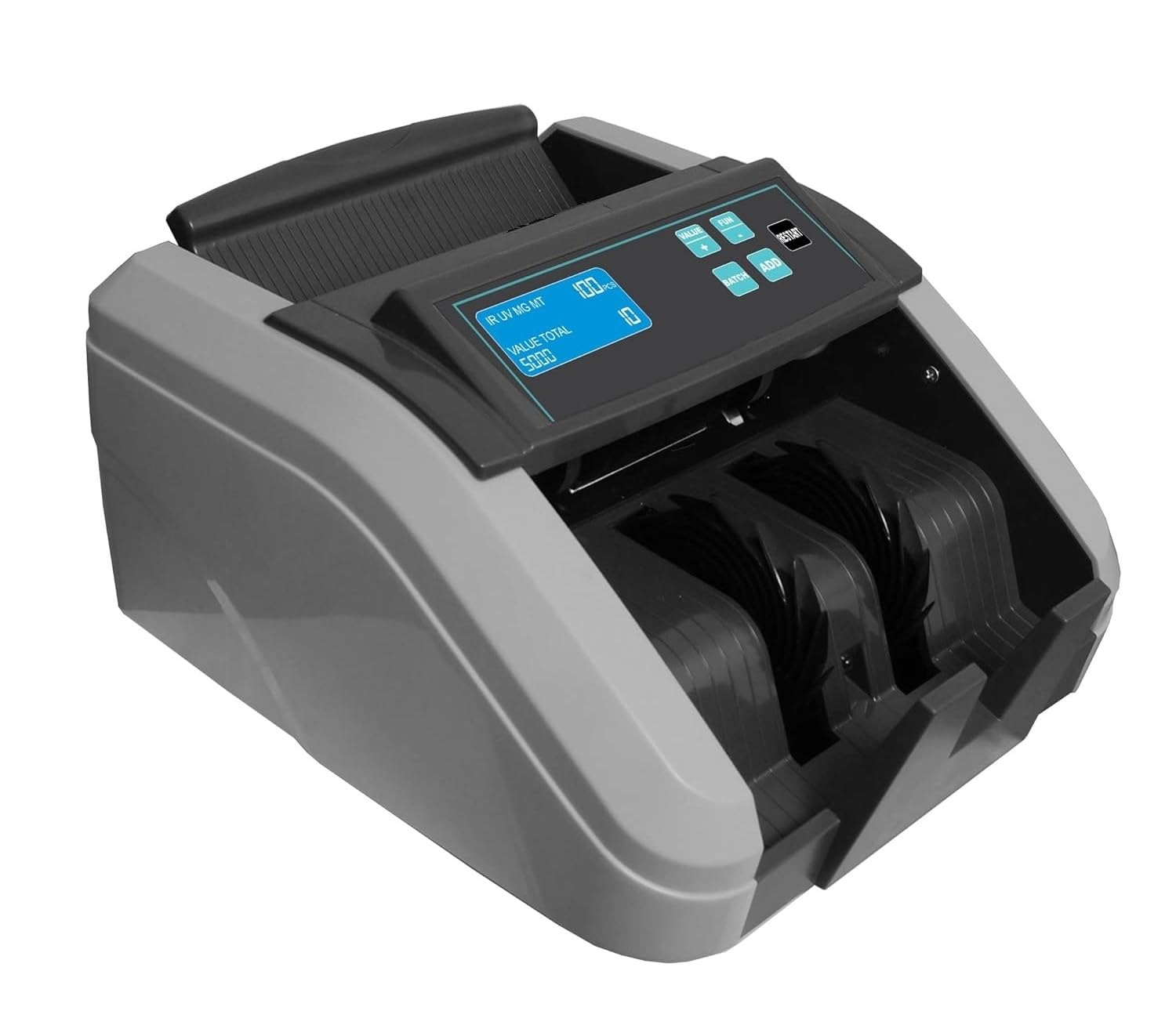 swaggers Latest Updated Heavy Duty Note/Currency/Cash/Money Counting Machine with Fake Note DetectionFor All Old/New Notes. 1 Year offsite Warranty swaggers Latest Updated Heavy Duty Note/Currency/Cash/Money Counting Machine with Fake Note DetectionFor All Old/New Notes. 1 Year offsite Warranty